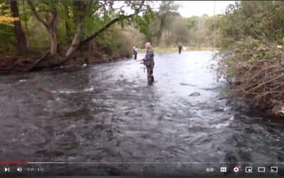 Salmon Fishing Upstate NY with Santa Clause